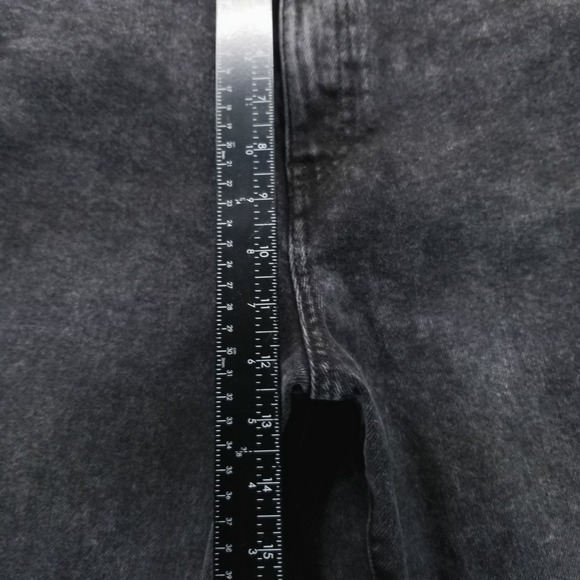 Luluroe Jeans Womens 32 Black Flare High Rise Stretch Boho Denim‎ - Picture 8 of 9